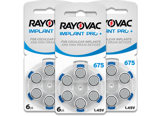 Rayovac Implant Pro +